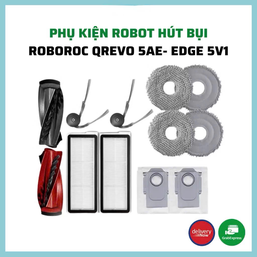 อุปกรณ์เสริมหุ่นยนต์ Q Revo S Pro - Q Revo 5AE, Qrevo Edge, Edge 5V1, Q Revo C Pro