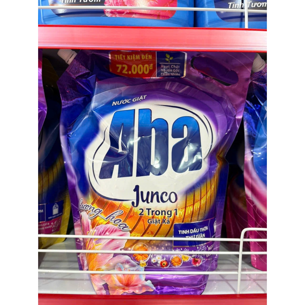 ABA JUNCO 2IN1 LAUNDRY DETERGENT – 3.6KG BAG (4 สี), ABA LAUNDRY, DETERGENT