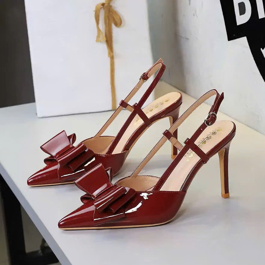 คุณภาพสูงของแท้ BIGTREE 312-h87 HIGH HEEL SHOES (9.5CM)