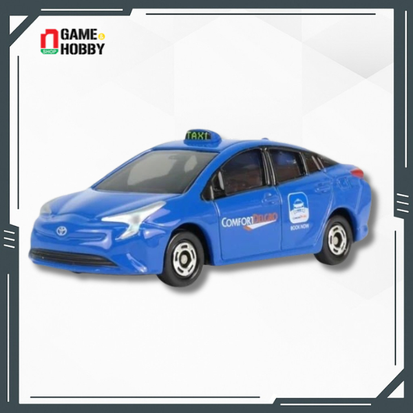 TOMICA TOYOTA PRIUS COMFORT SINGAPORE TAXI BLUE MODEL ของแท้ TAKARA TOMY