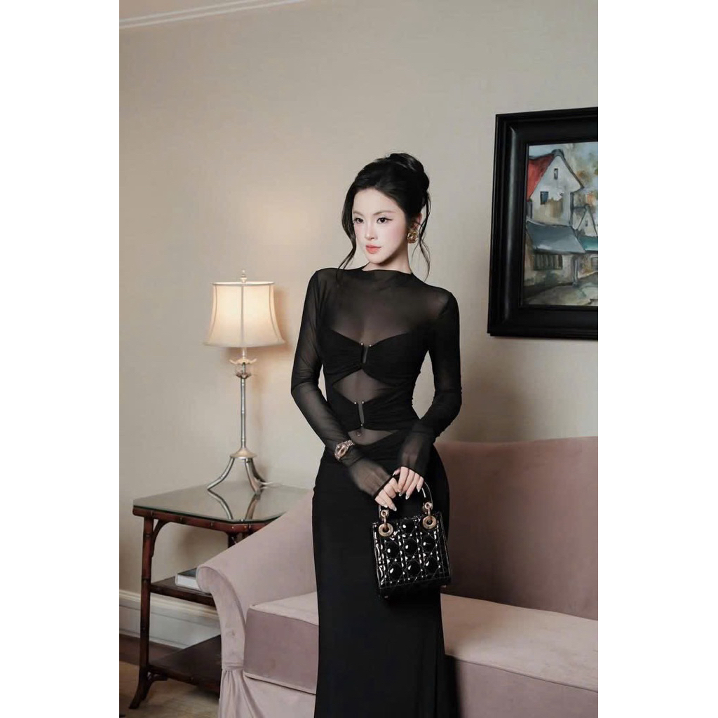 Sexy Body cut พร้อมแหวนโฟม 2 ชิ้น และซิปไซส์ใหญ่