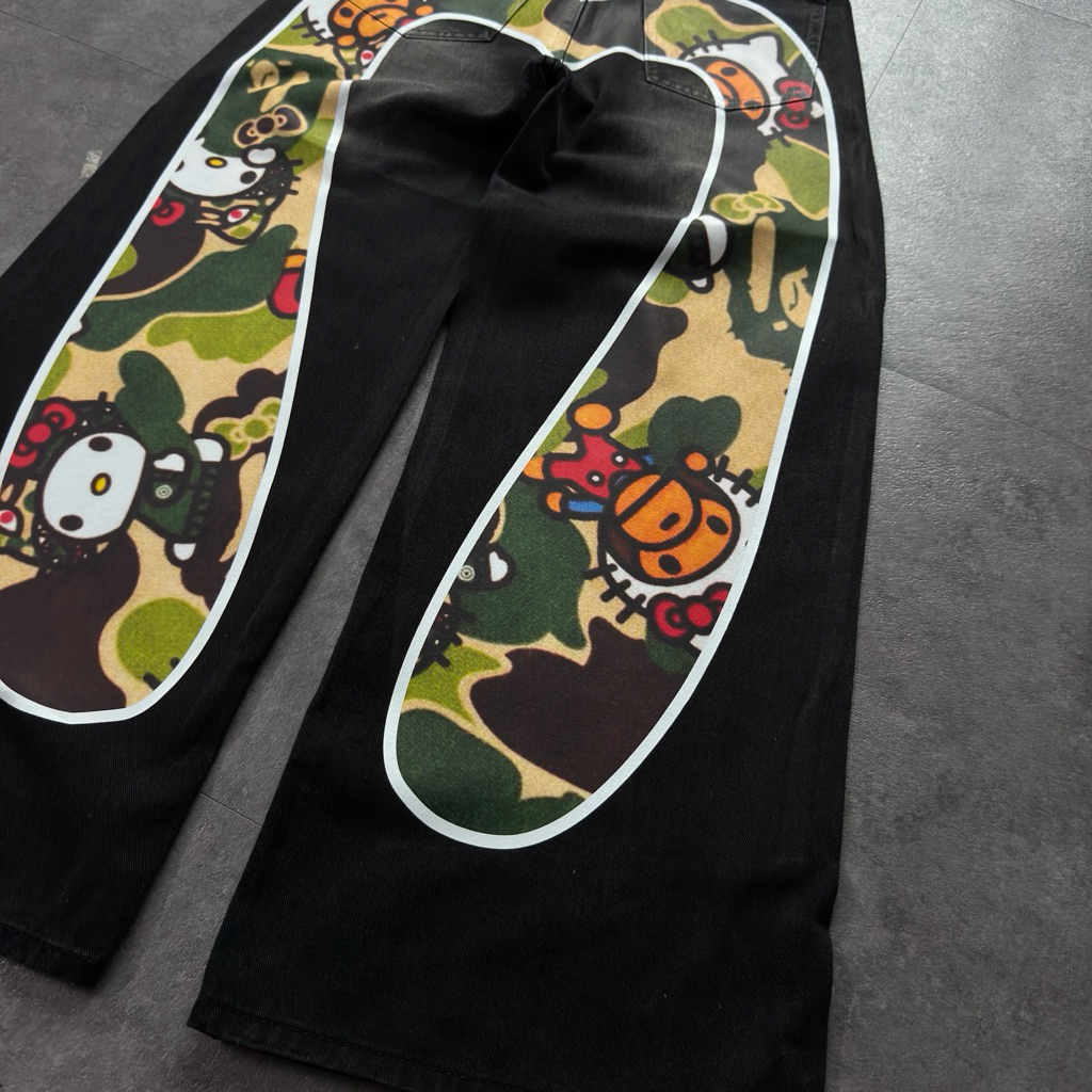 กางเกงยีนส์สั่งทํา Y2k, Cyber, Vintage