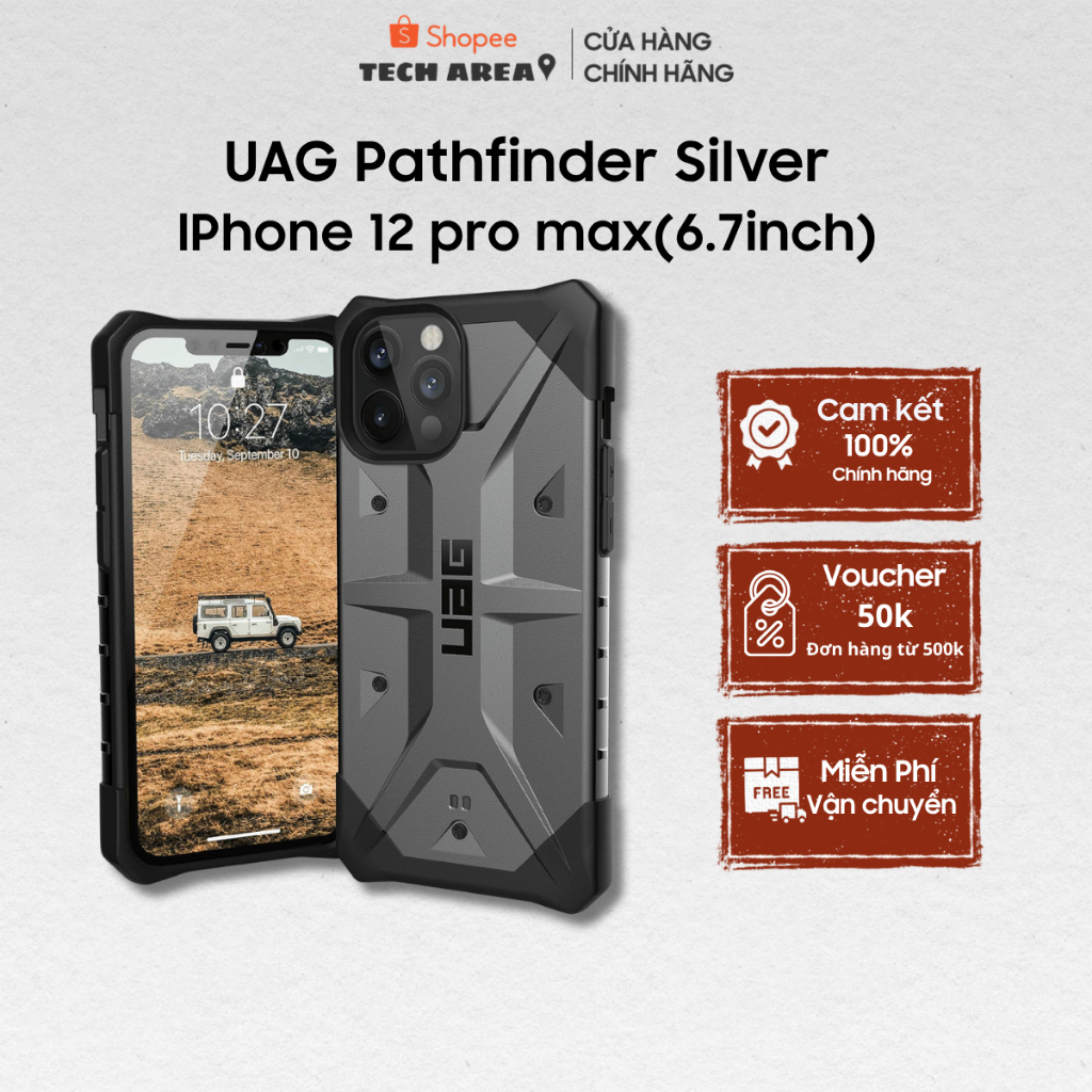 เคส UAG Pathfinder ของแท้สําหรับ iPhone 12 pro max