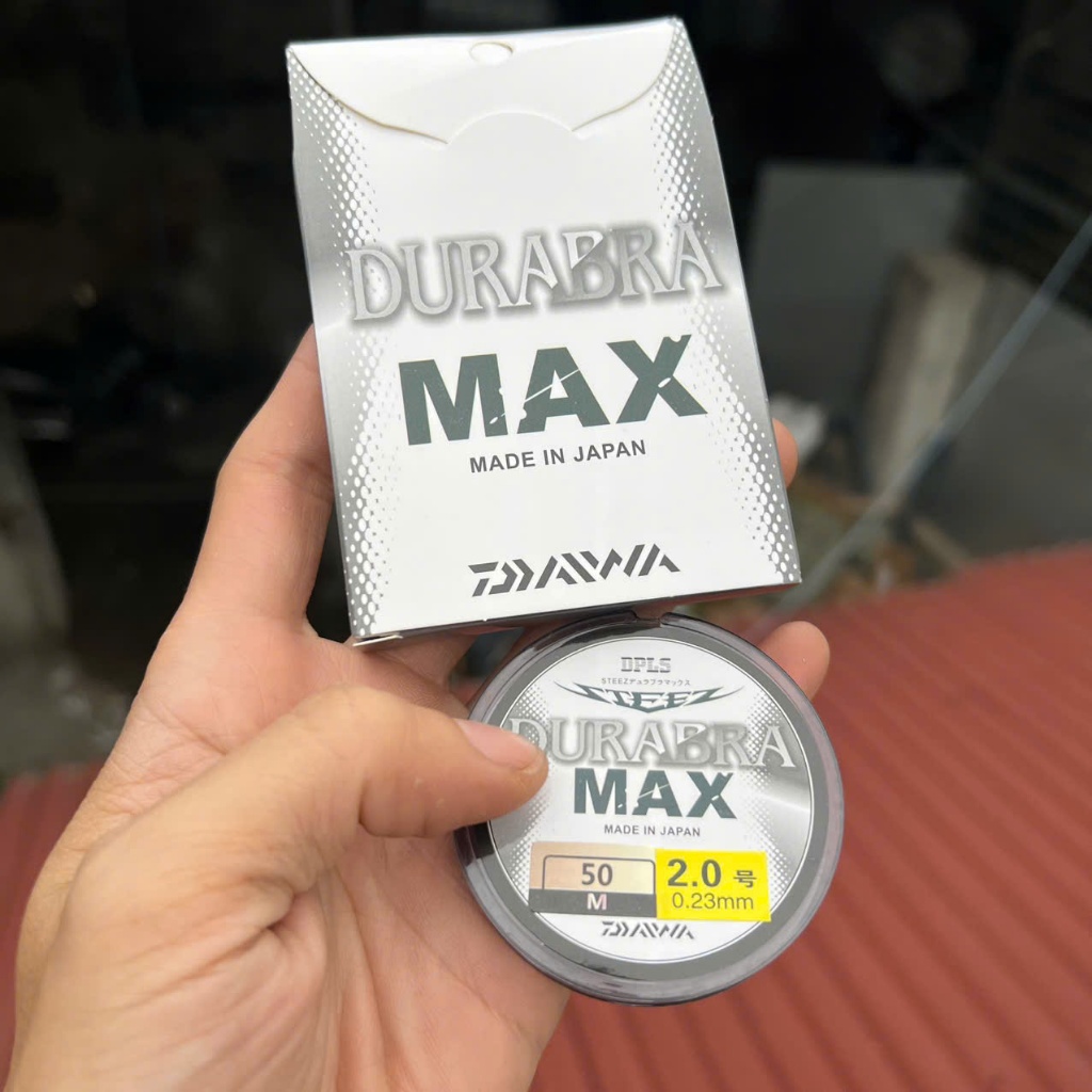 Daiwa DURABRA MAX 50m คันเบ็ดสีขาวสําหรับคันเบ็ด