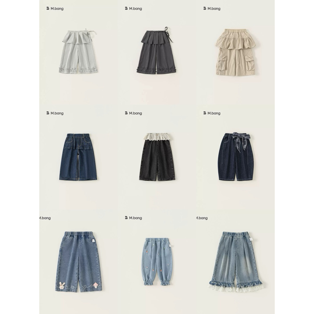 TOPIC PANTS สําหรับผู้หญิงและเด็กผู้หญิง MBANG 2026