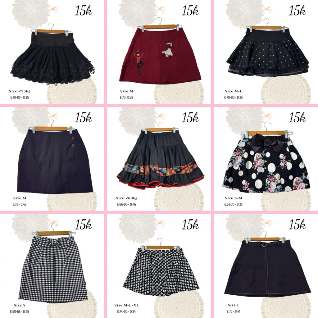 รวมกระโปรงสั้น y2k/miniskirt/otome (2)