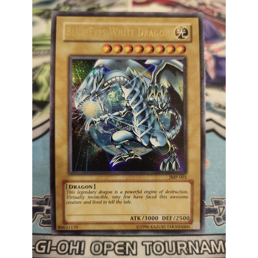 การ์ด Yugioh ดั้งเดิม - Blue-Eyes White Dragon - JMP-001 - Ultra Rare Unlimited