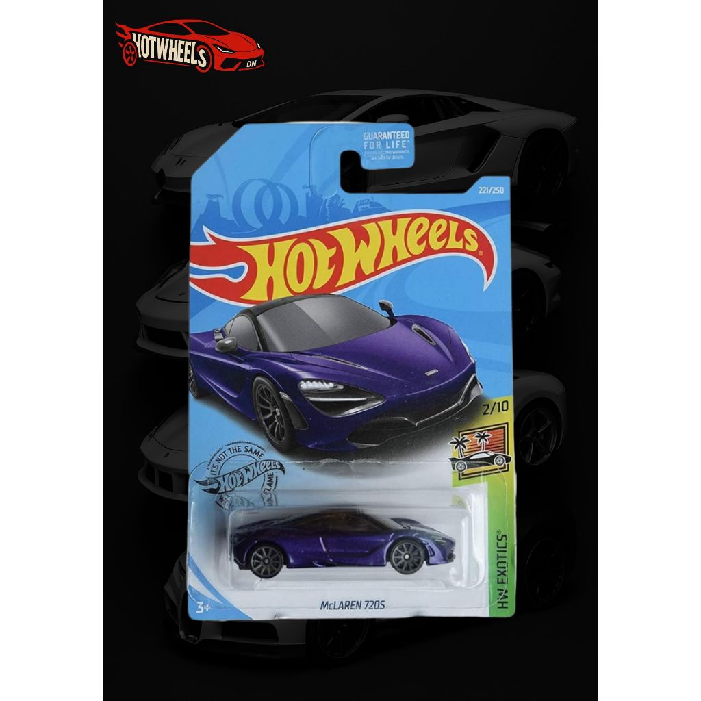Hotwheels.DN - Hot Wheels Mclaren 720S (การ์ดอเมริกา)