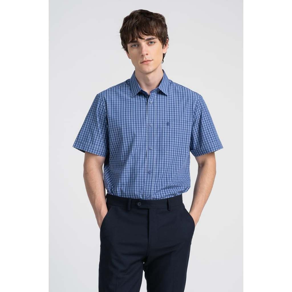 เสื้อเชิ้ตแขนสั้นผู้ชายทรงสลิม WS25FH91T-SDBB SKU: WS25FH91T-SDBB