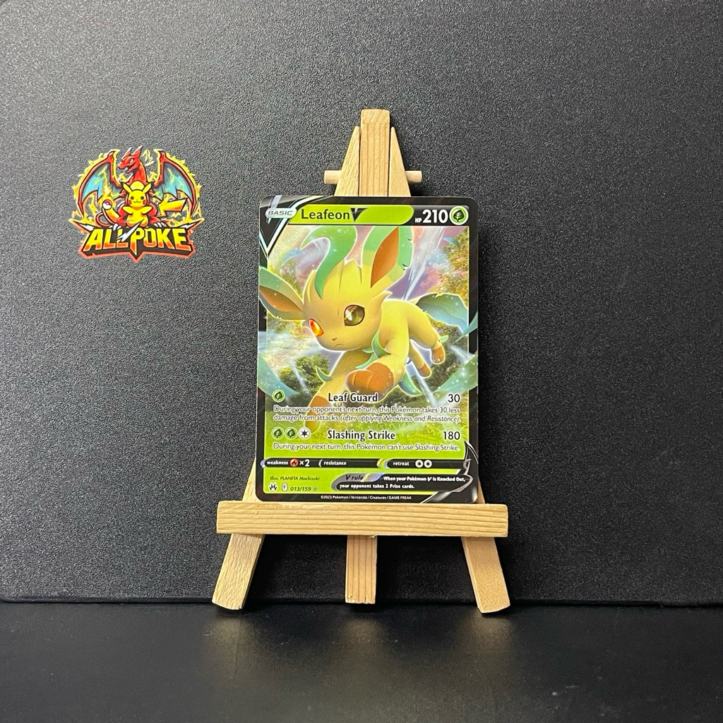 [ AllPoke ] การ์ดโปเกมอน TCG ใบไม้ V 013/159 -M-NM