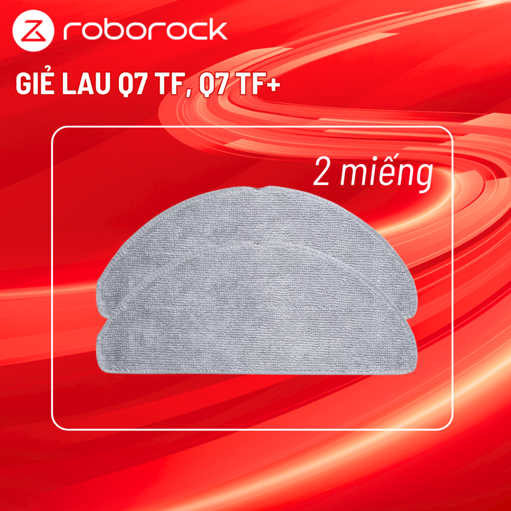 อุปกรณ์เสริมไม้ถูพื้นสําหรับเครื่องดูดฝุ่นหุ่นยนต์ Roborock Q7 TF, Q7 TF+ (2 ชิ้น)