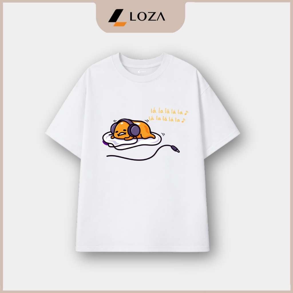Lala Dog เสื้อยืด unisex ผ้าคอตตอน 100% LOZA Unisex Local Brand UX30- US8507