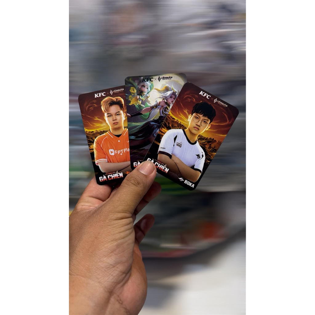 การ์ดมุมไก่มือถือ KFC x Lien Quan