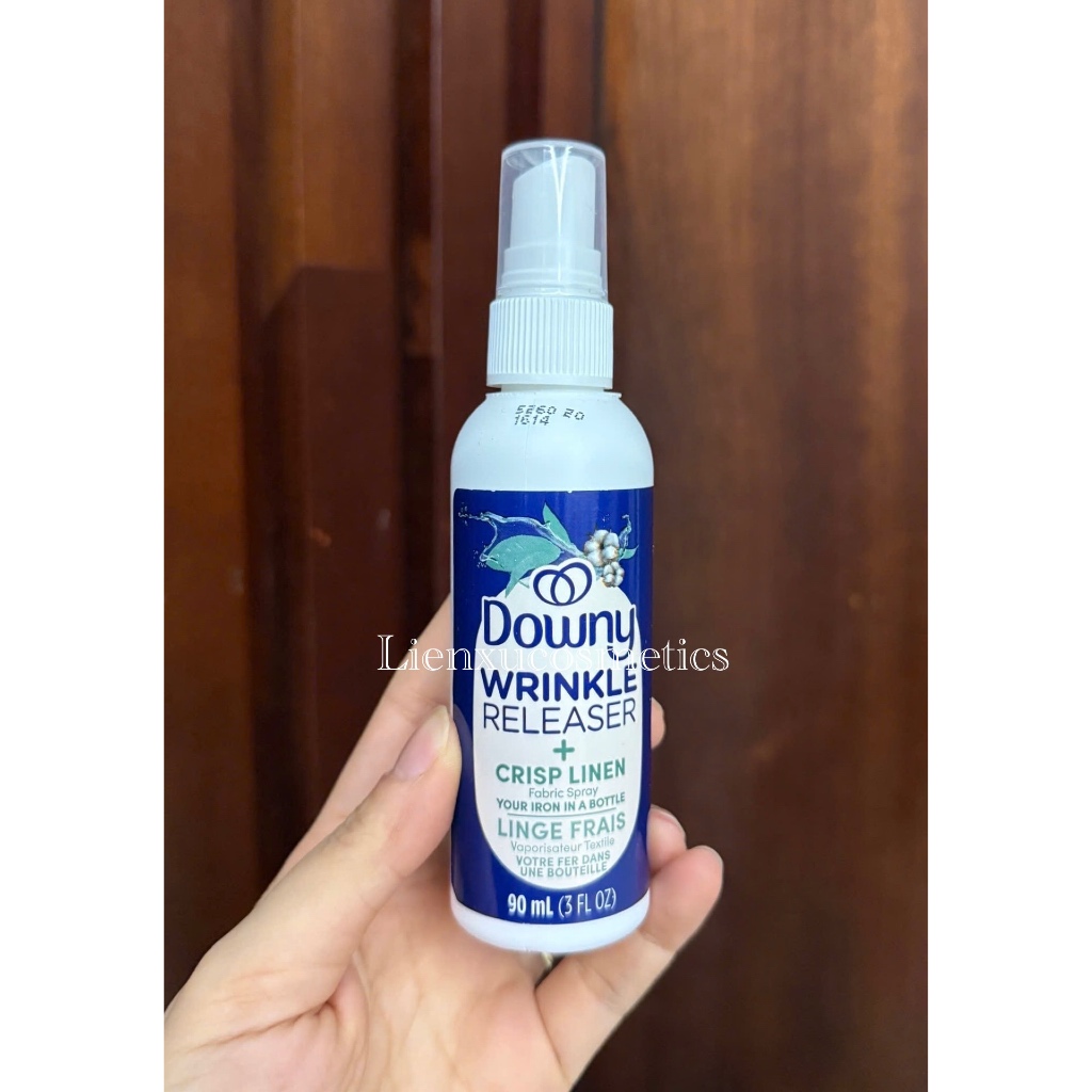Downy Wrinkle Releaser เสื้อผ้าสเปรย์เรียบเนียนและกลิ่นหอม รุ่นแคนาดา ขวด 90mL