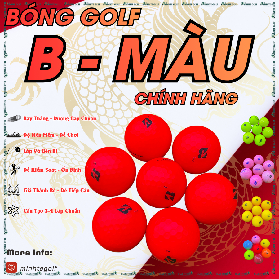99% Beautiful Surfing Golf Ball B - Type 1 Surfing Golf Ball - Mailinhgolf