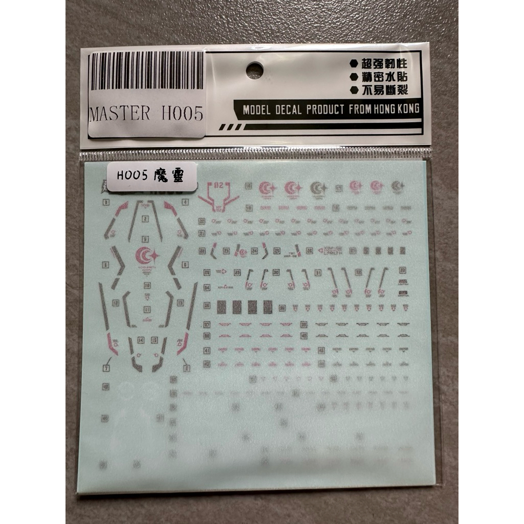 HG 1/144 Gundam Lfrith Water Decal (ใหม่)