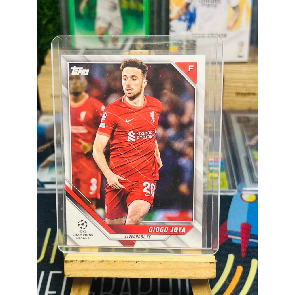 การ์ดฟุตบอล Diogo Jota Liverpool Topps Japan Edition 2021/22