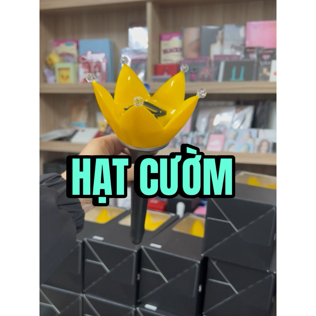 ลูกปัดพร้อม LIGHTSTICK OFFICIAL BIGBANG V4 BLACK ( BANGBONG )