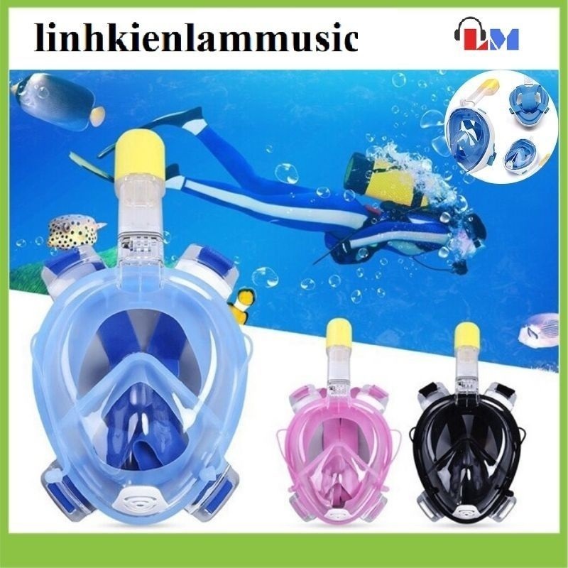 หน้ากากดําน้ําและแว่นตาดําน้ําระดับพรีเมี่ยม LMS