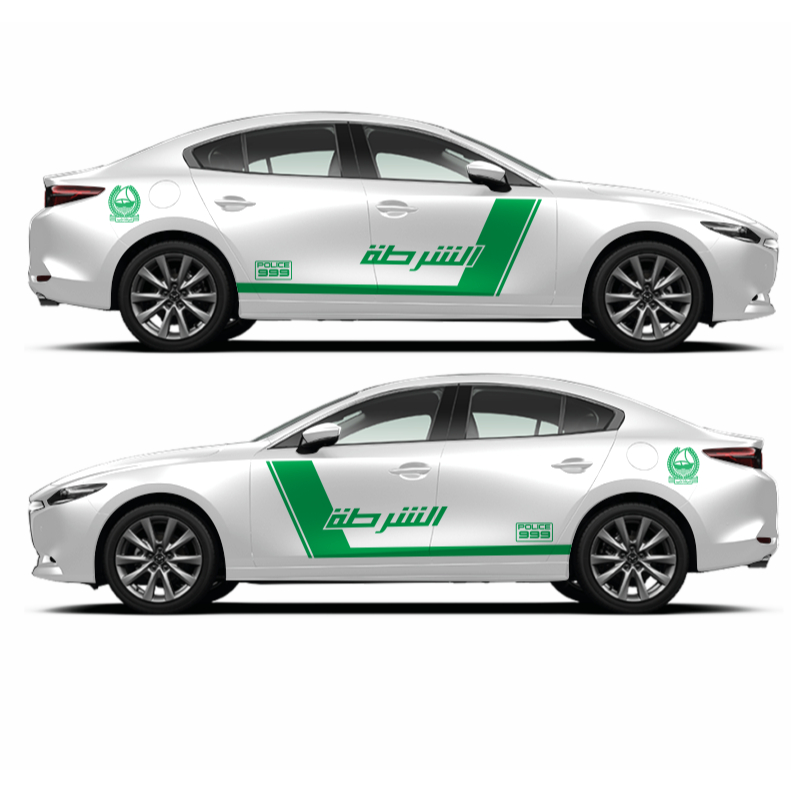 DUBAI สติ๊กเกอร์ติดรถ เก๋ง suv กระบะ cuv สติ๊กเกอร์ mpv รูปลอกรถเฉพาะ