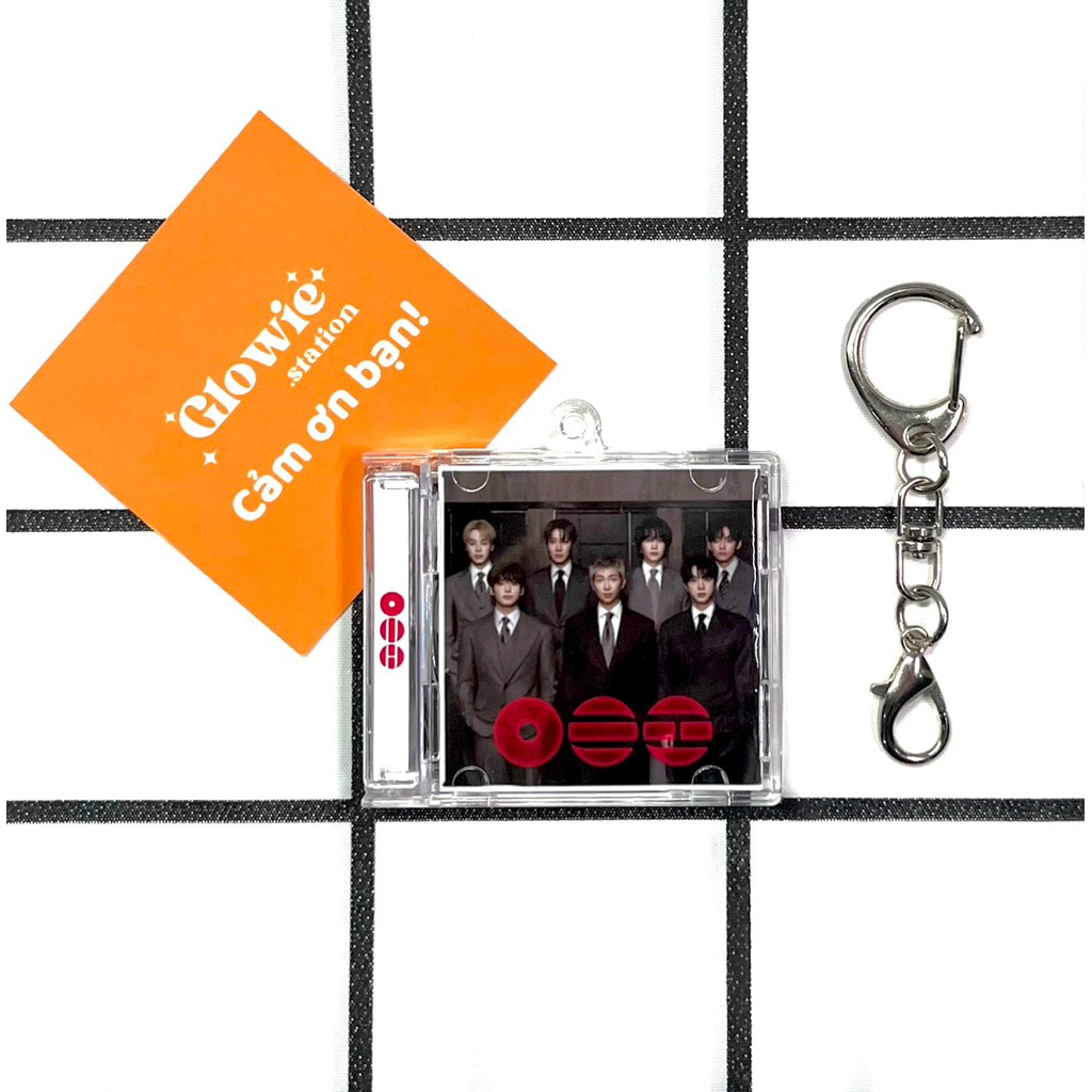 ARIRANG - พวงกุญแจ BTS Mini CD Album พร้อมลิงค์เพลงสแกน NFC
