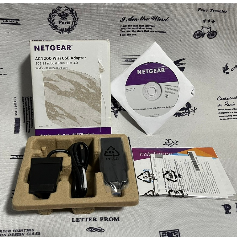 มือสอง - USB WIFI NETGEAR NIGHTHAWK A6210 AC1200