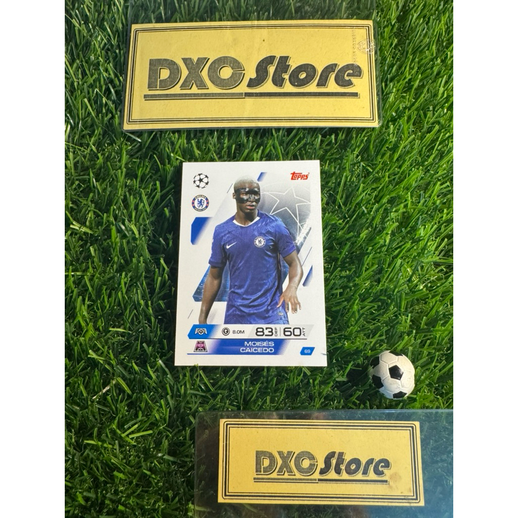 [ ของแท้ ] - TOPPS MATCH ATTAX 2026 - MOISES CAICEDO (CHELSEA)