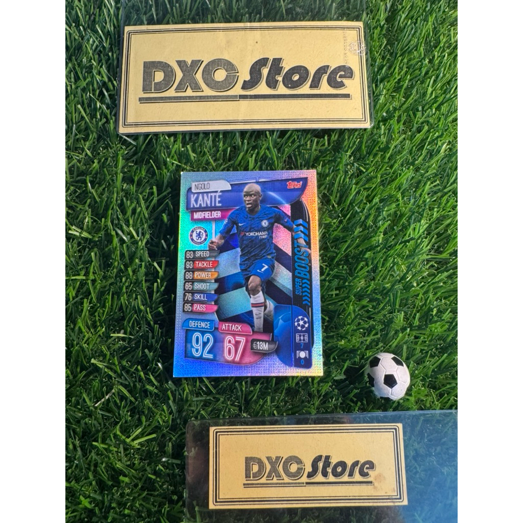 [ ของแท้ ] - SUPER BOOST - TOPPS MATCH ATTAX EXTRA 2020 - NGOLO KANTE (CHELSEA)