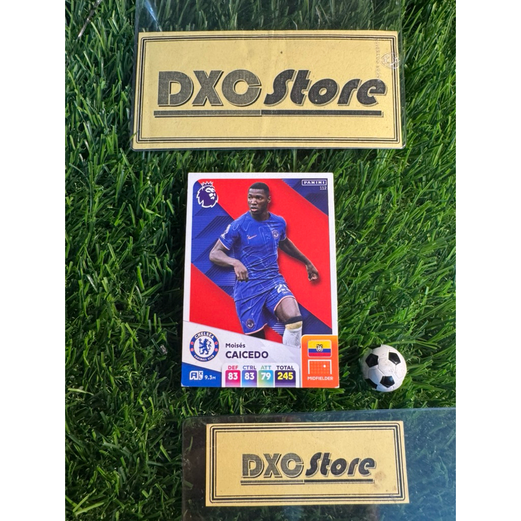 [ ของแท้ ] - PANINI ADRENALYN XL PREMIER LEAGUE 2025 - MOISES CAICEDO (CHELSEA) (SCRATCH CORNER)