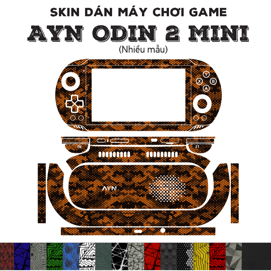 AYN Odin 2 Mini sticker Skin (หลายรุ่น) | สติ๊กเกอร์ฟิล์ม 3M สําหรับคอนโซลเกม PC แบบมือถือ