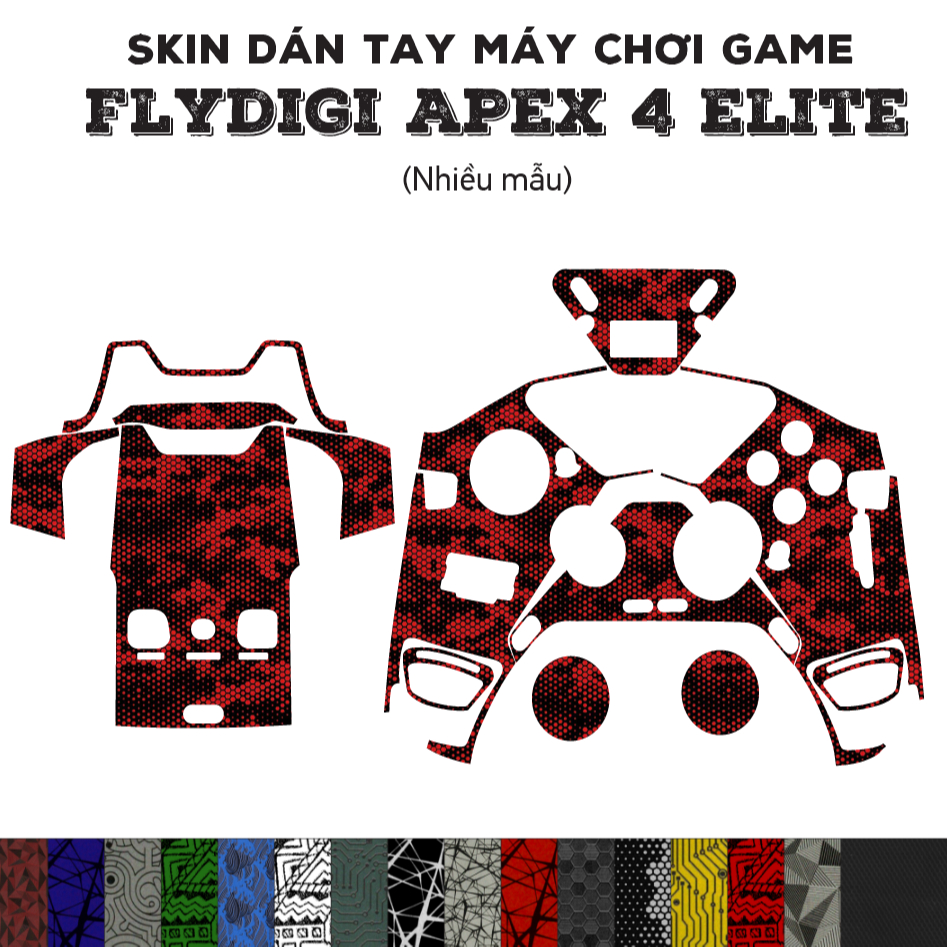 Flydigi APEX 4 Elite สติ๊กเกอร์คอนโซลเกม Skin (หลายรุ่น) | 3M สติ๊กเกอร์ฟิล์มสําหรับพีซีคอนโซลเกมมือ