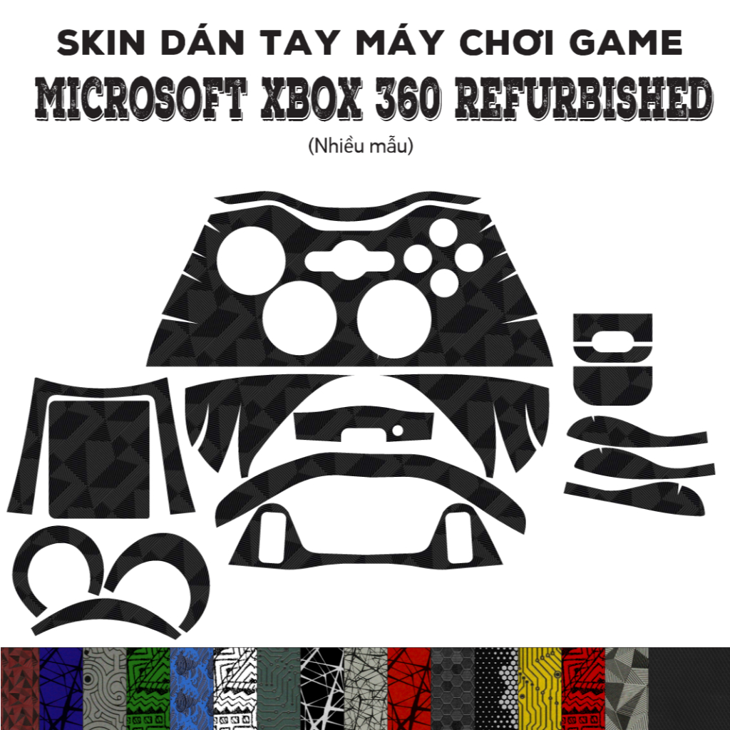 Microsoft Xbox 360 Refurbished sticker Skin (หลายรุ่น) | 3M สติ๊กเกอร์ฟิล์มสําหรับพีซีคอนโซลเกมมือถื