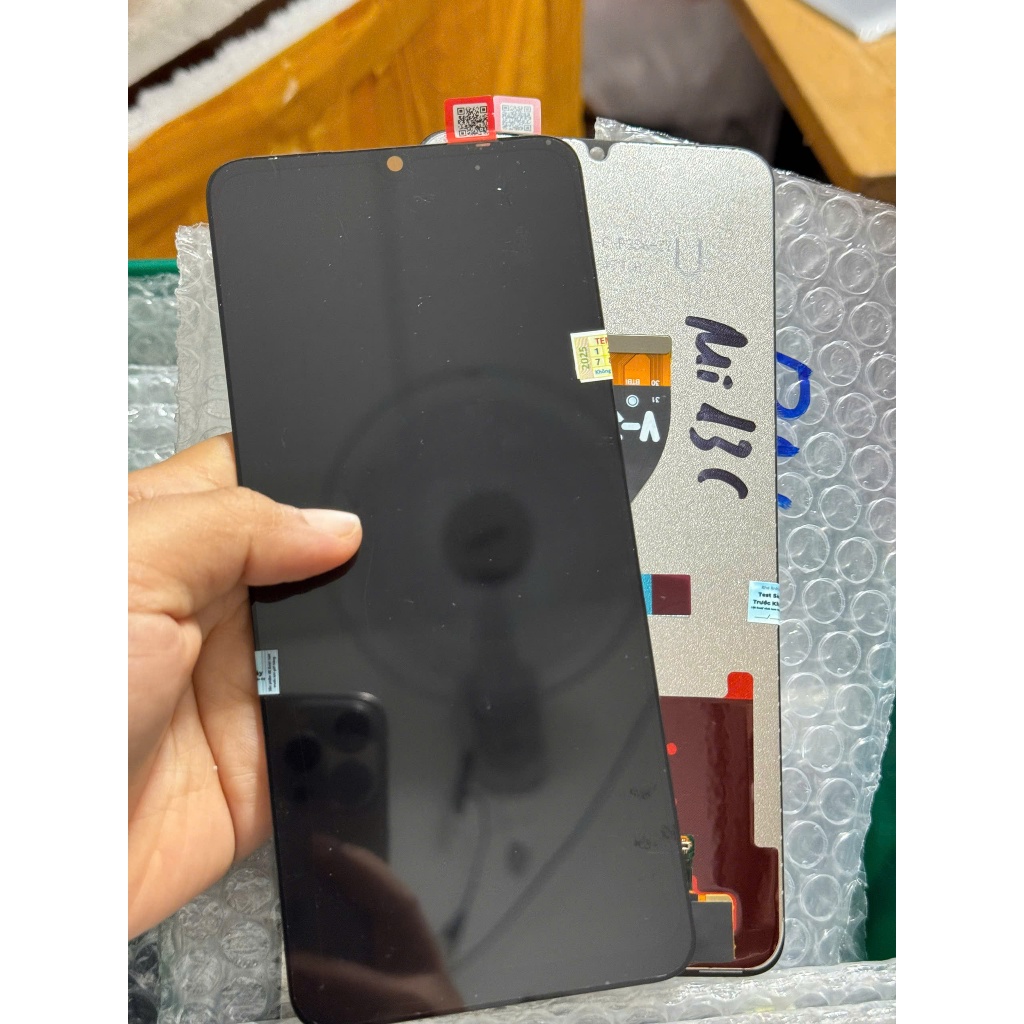 หน้าจอที่รองรับสําหรับ Xiaomi Redmi 13C ของแท้ (พร้อมกาว)