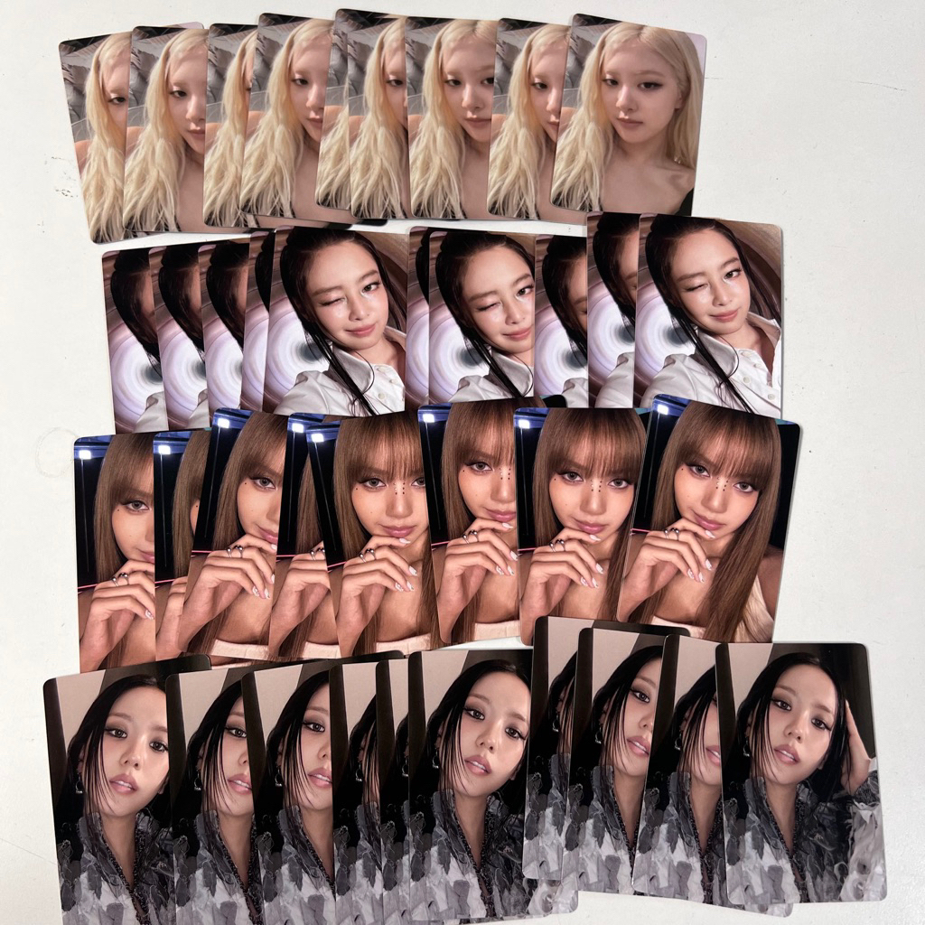 โฟโต้การ์ด DEADLINE BLACKPINK ของแท้