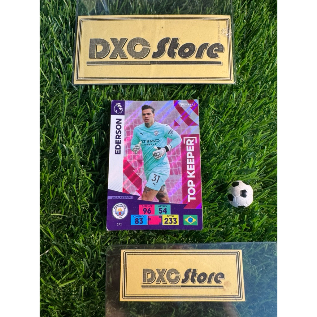 [ ของแท้ ] - TOP KEEPER - PANINI ADRENALYN XL PREMIER LEAGUE 2024 - EDERSON (MANCHESTER CITY) (SCRAT