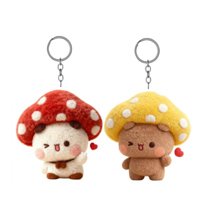 พวงกุญแจคู่ Dudu และ Bubi สุดน่ารัก