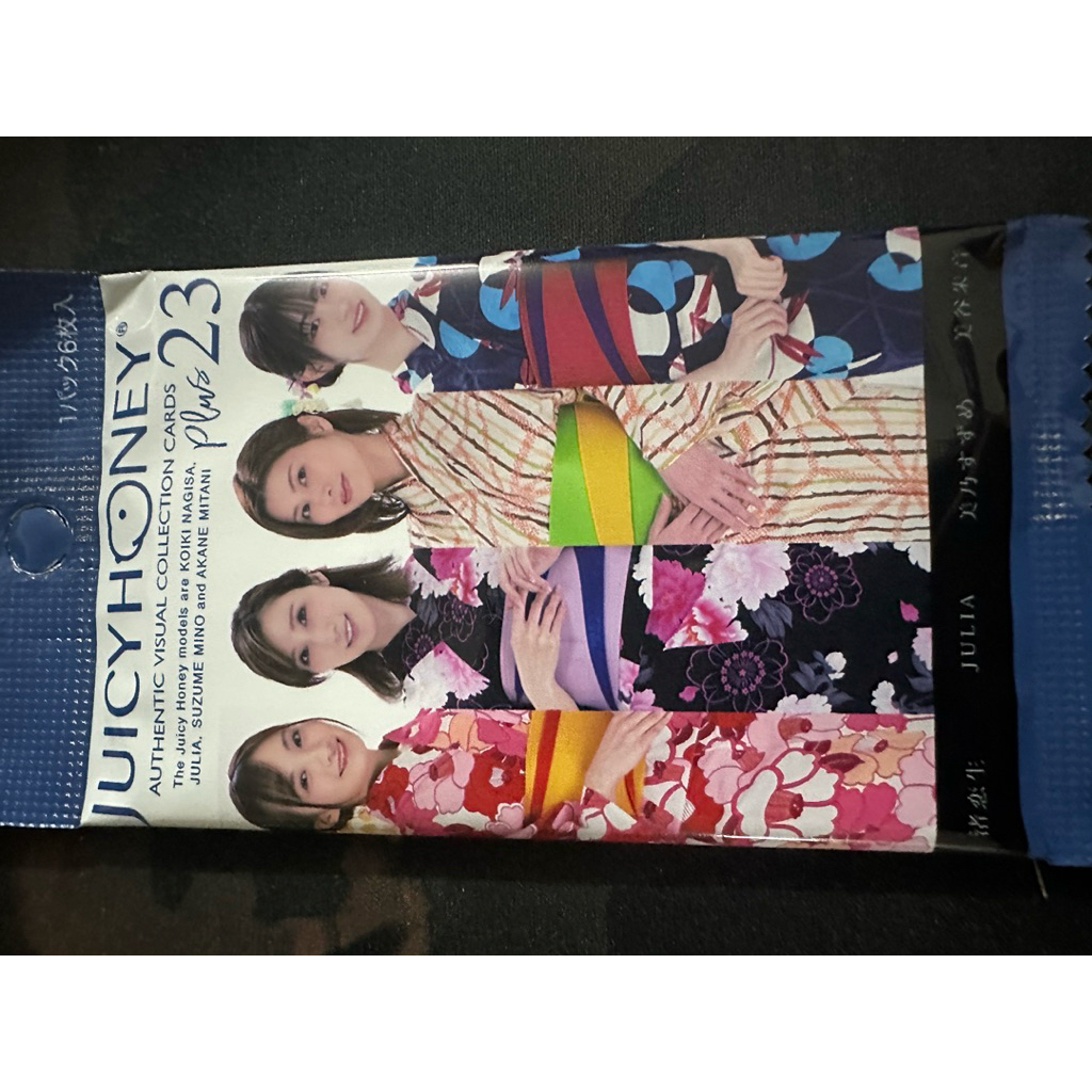 AVC JUICY HONEY PLUS 23 (01 แพ็ค 06 ใบ_Edicial พร้อมลายเซ็นการ์ด ชิ้นเสื้อ)