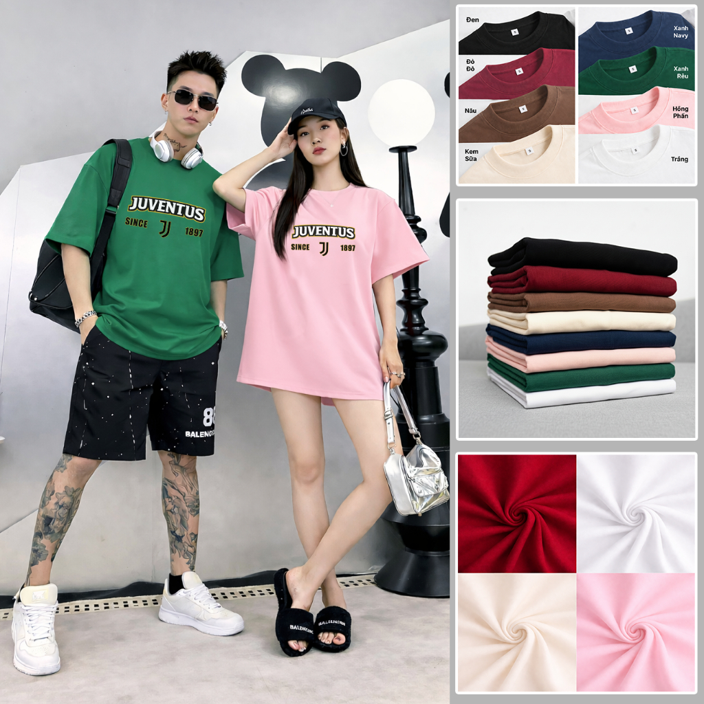 JUVENTUS FAN PRINTED T-SHIRT - EXTREMELY QUALITY OLD LADY DRESS STYLE - ผ้าฝ้าย Unisex 100% 250gsm |