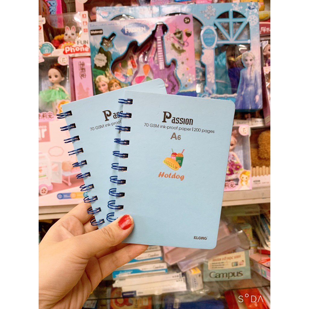 XO COMBO OF 2 KNONG BOOKS 200 PAGES A6 SPRING