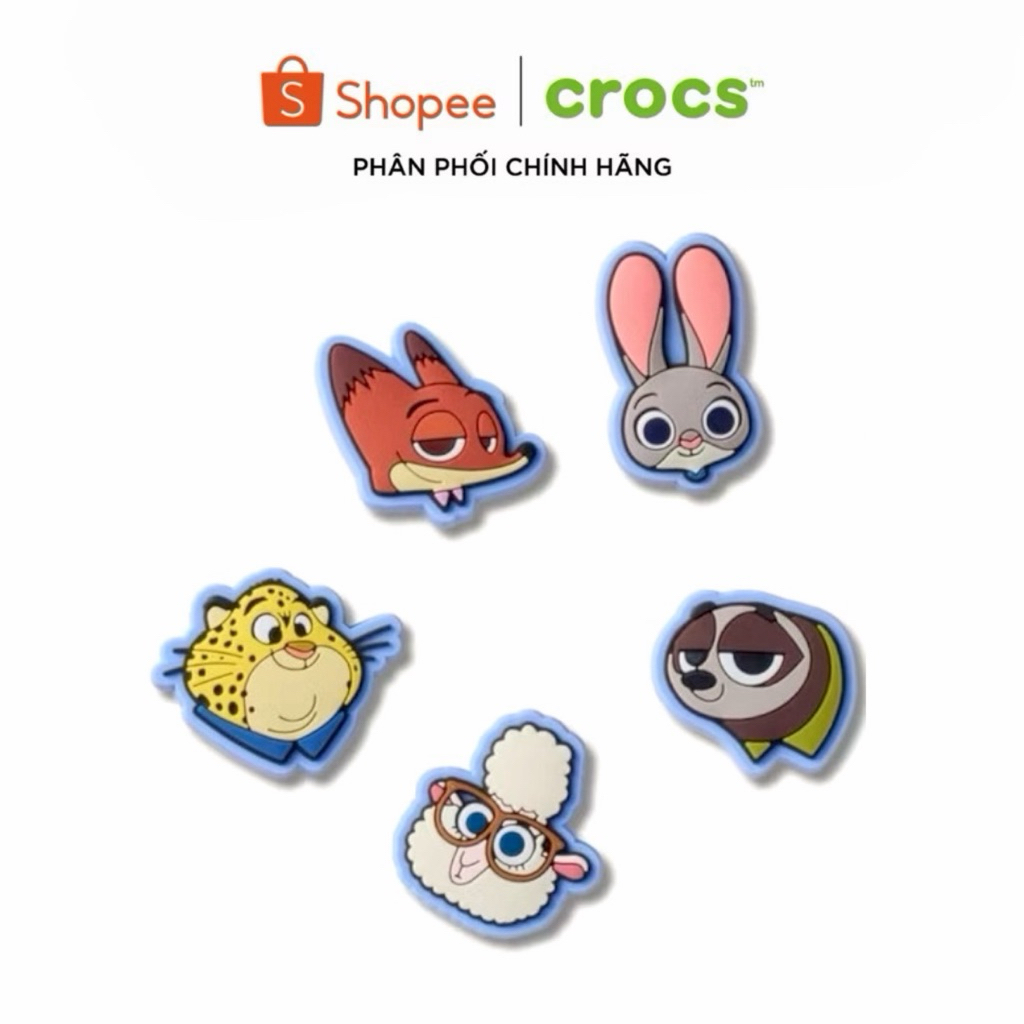 [ ของแท้ ] JIBBITZ COOTOPIA CHARM ACCESSORIES SET 1