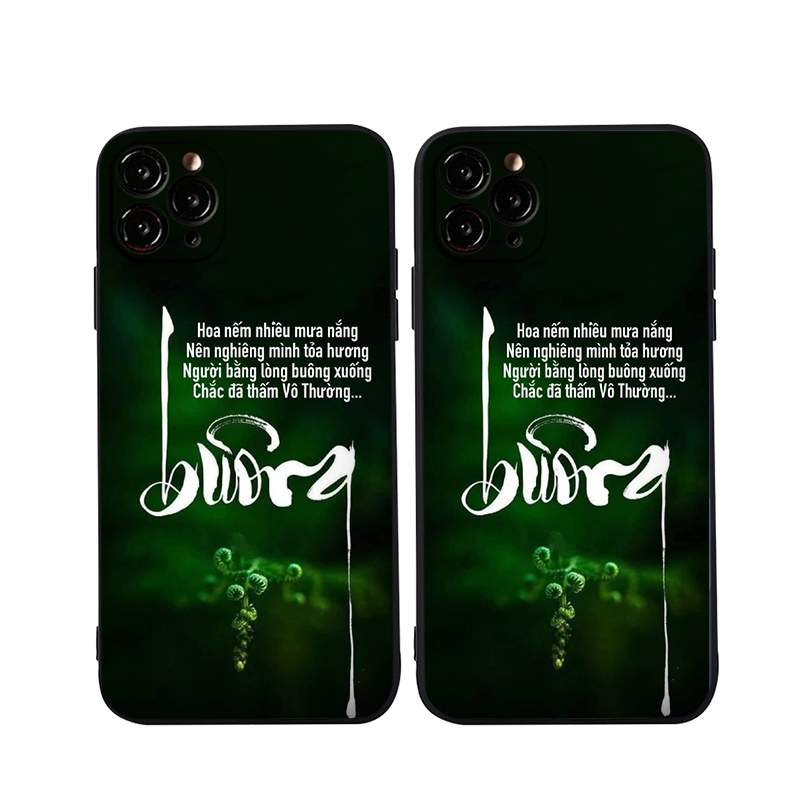 เคส iPhone ป้องกันการเปรอะเปื้อนแบบนุ่มพร้อมตัวอักษรคัดลายมือ Let go สําหรับ iPhone 17promax 13 12 1