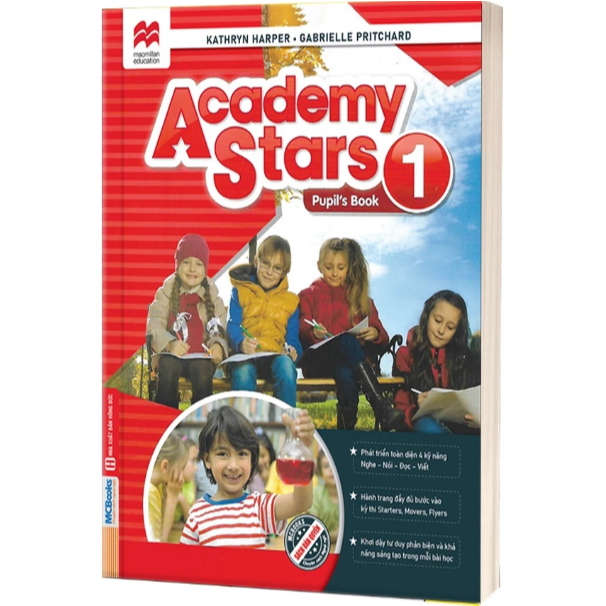หนังสือ - Academy Stars 1 Calfaress Book - หนังสือการเรียนรู้ภาษาอังกฤษมาตรฐาน Cambridge สําหรับเด็ก