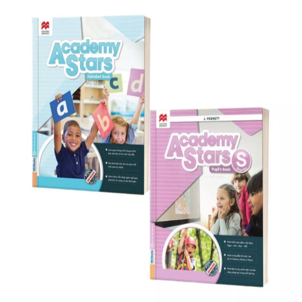 หนังสือ - คอมโบ 2 เล่ม - Academy Stars Starter - MC