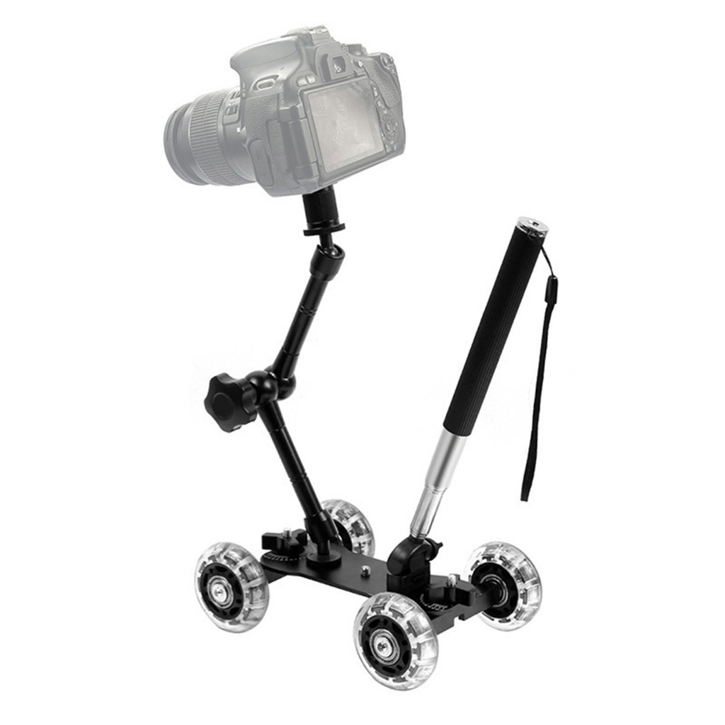 Track Scooter สําหรับกล้อง DSLR, mini Track Scooter สําหรับกล้องแอคชั่นแคมเมรา