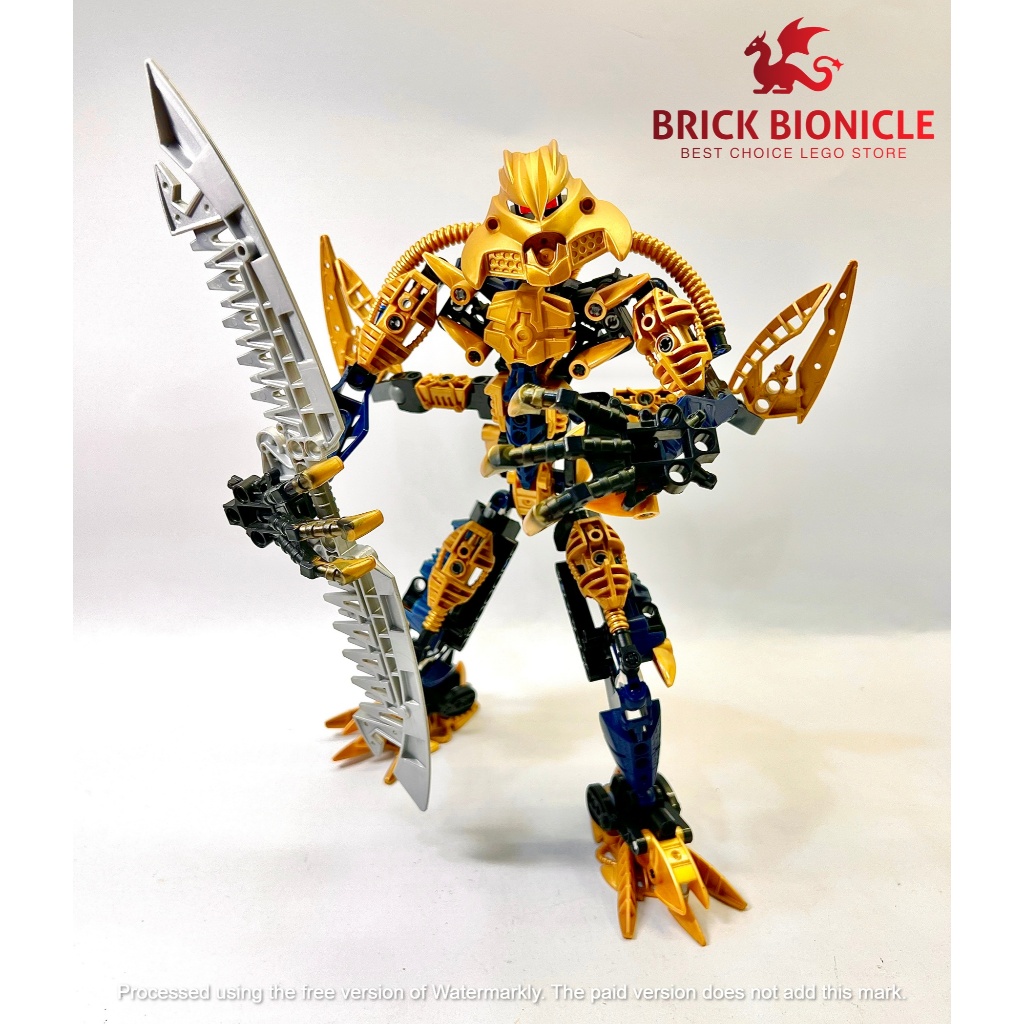 BIONICLE AUD - BIONICLE ASSEMBLY TOY - 8734 Brutaka ไม่มีกล่อง