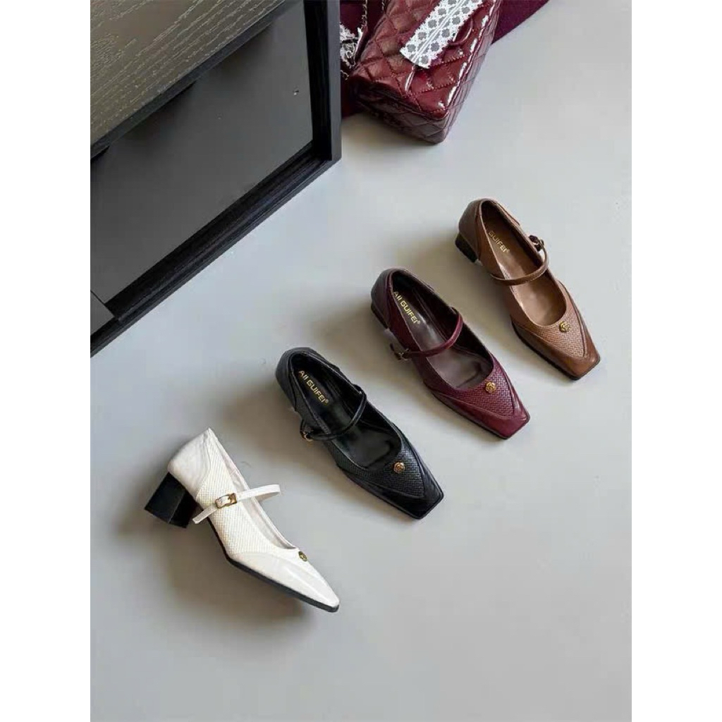 รองเท้าส้นสูง Camellia Square 5CM 766-5 TAMISTORE