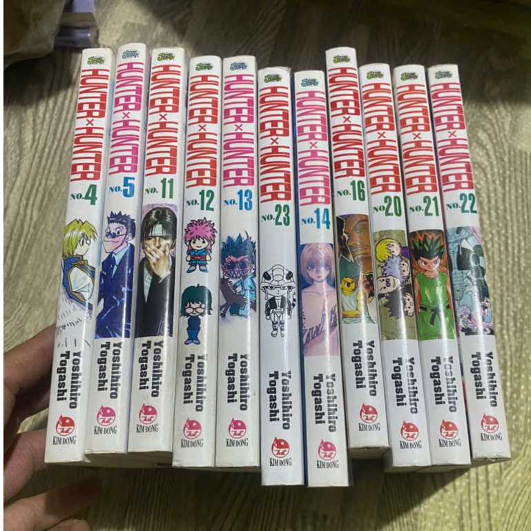 Combo 11q โน๊ตบุ๊คเก่า Hunter x Hunter