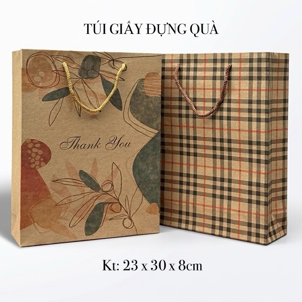 ถุงของขวัญกระดาษ Combo 100c bag s4 size: 23 x 30 x 8 s4