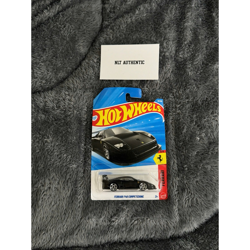 Hotwheels Ferrari F40 COMPETZIONE สีดํา