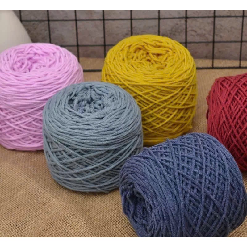 ขนสัตว์เฉพาะสําหรับพรมถักผ้าพันคอถักอะคริลิคคุณภาพสูง 8ply - 100g